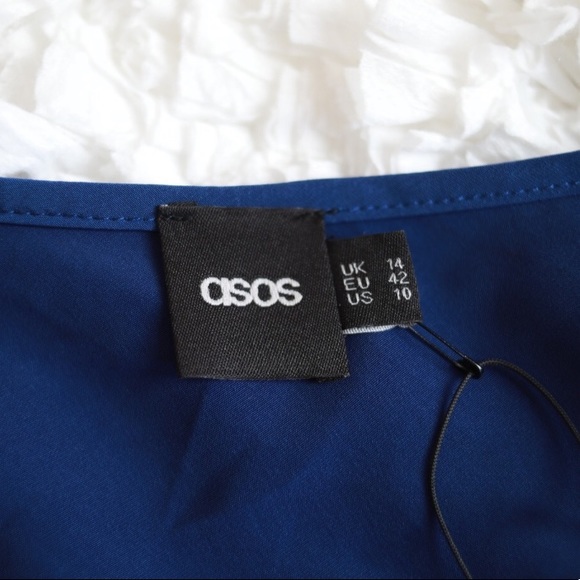 ASOS | One Shoulder Draped Dress - Picture 2 of 2